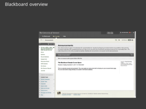 thumbnail link to open gif of Blackboard screenshots